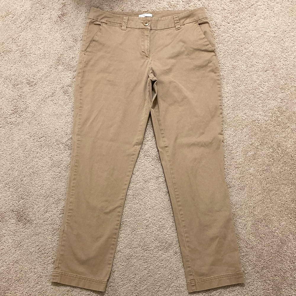NY&C Khaki Ankle Pants
